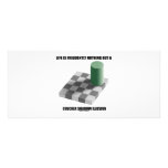 Life Is Frequently Nothing But A Checker Shadow Custom Rack Cards