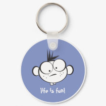 Life is fun! keychains