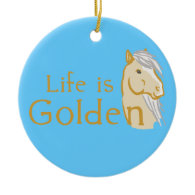 Life is Golden Ornament