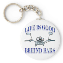 Life Is Good Behind Bars Key Chains