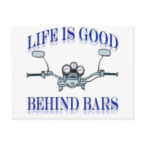 Life Is Good Behind Bars Post Cards