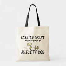 Life is Great Agility Dog Bag