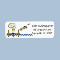 Life is Great Dock Jumping labels