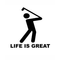 Life is Great - Golfing Shirts