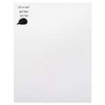 Life Is Hard and Then You Nap Letterhead Template