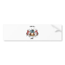 Life is Hell Bumper Sticker