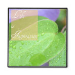 Life is Inspiration Leaf Magnet