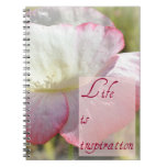 Life is Inspiration Poppy Notebook