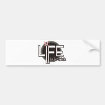 Life is Jewish Bumper Sticker