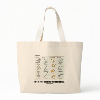 Life Is Just Budding With Potential (Bud Types) bag