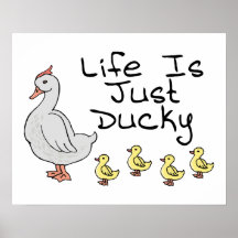 Life Is Just Ducky Print