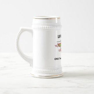 Life Is Just ... One Twist After Another (DNA) mug