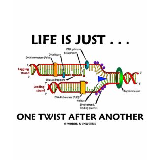 Life Is Just ... One Twist After Another (DNA) shirt