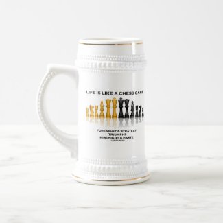Life Is Like A Chess Game Foresight Strategy Haste mug