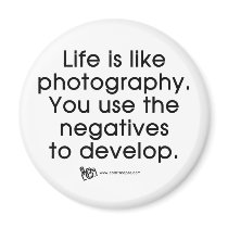 Life Is Like Photography magnets