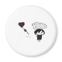 Life is Loss Fridge Magnet