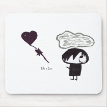 Life is Loss Mouse Pad