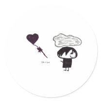 Life is Loss Stickers