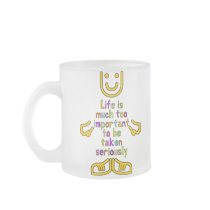 Life is much too important Mug