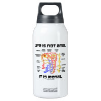 Life Is Not Anal It Is Renal (Kidney Nephron) 10 Oz Insulated SIGG Thermos Water Bottle