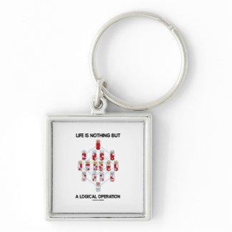 Life Is Nothing But A Logical Operation (Logic) keychain