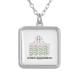 Life Is Nothing But A Segregated Independent Personalized Necklace