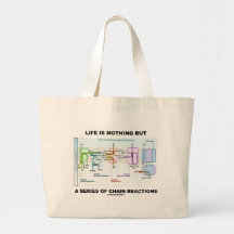 Life Is Nothing But A Series Of Chain Reactions Bag