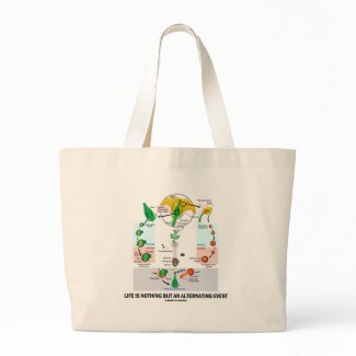 Life Is Nothing But An Alternating Event zazzle_bag