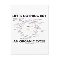 Life Is Nothing But An Organic Cycle (Krebs Cycle) Post Cards