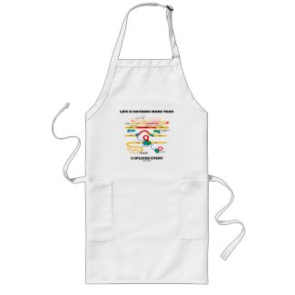 Life Is Nothing More Than A Sliced Event (RNA) zazzle_apron