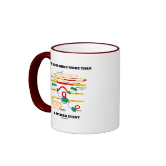 Life Is Nothing More Than A Sliced Event (RNA) zazzle_mug