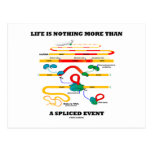 Life Is Nothing More Than A Sliced Event (RNA) Postcard