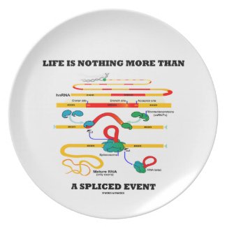 Life Is Nothing More Than A Spliced Event (RNA) fuji_plate