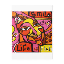 Life is rich postcards by UrbanArliss Life is rich postcards