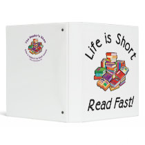 Life is Short Binders, 3 sizes