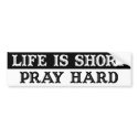 Life Is Short bumper stickers by ChristianBumper Life Is Short bumper stickers