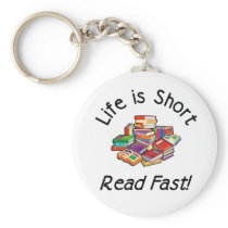 Life is Short Keyring Keychain
