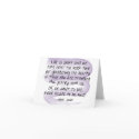 Life is short - Note Card by thatallmayserev Life is short - Note Card