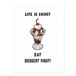 Life Is Short Post Card