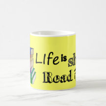 Life is Short. Read Fast. Mug