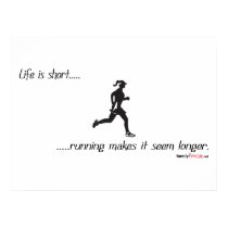 Life Is Short - Running posters
