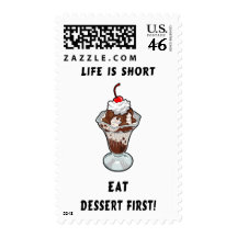 Life Is Short Stamps