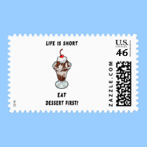 Life Is Short stamps