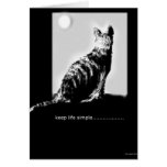 Life is Simple Greeting Card