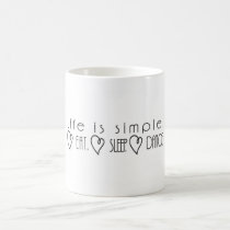 Life is Simple mugs