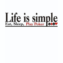Life is Simple t-shirts