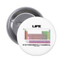 Life Is So Fundamentally Elemental Periodic Table buttons
