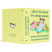 Life Is Too Short For Single Scoops binders by dradcliffe Life Is Too Short For Single Scoops binders
