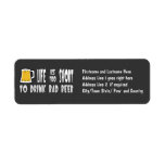 Life is Too Short to Drink Bad Beer Custom Return Address Labels