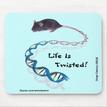 Life Is Twisted! Mouse Pad mousepads